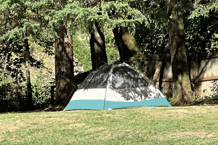 Blackberry Campground, tent camping, Oregon