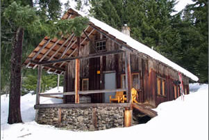 Hall House, Fish Lake Remount Depot, Willamette National Forest, Oregon